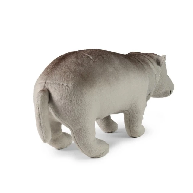 Plush Hippo 32 cm. standing series Eco Friends