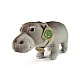 Plush Hippo 32 cm. standing series Eco Friends