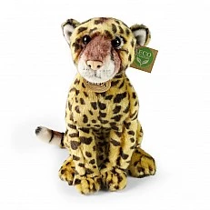 Plush Cheetah 28 cm. sitting series Eco Friends