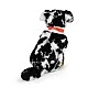 Plush Australian Shepherd with collar sitting 35 cm. Eco Friends series