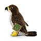 Plush Hawk 18 cm. Eco Friends series