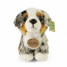 Plush Australian Shepherd baby sitting 20 cm. Eco Friends series
