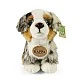 Plush Australian Shepherd baby sitting 20 cm. Eco Friends series
