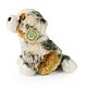 Plush Australian Shepherd baby sitting 20 cm. Eco Friends series