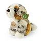 Plush Australian Shepherd baby sitting 20 cm. Eco Friends series