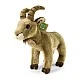 Plush Siberian Capricorn standing 27 cm. Eco Friends series