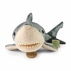 Plush Great White Shark 40 cm. Eco Friends series