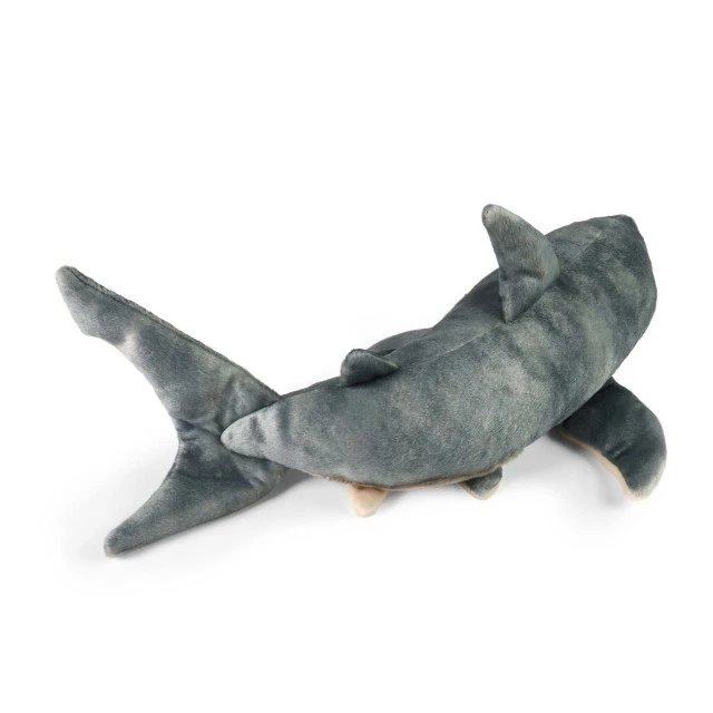 Plush Great White Shark 40 cm. Eco Friends series