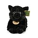 Plush Black Cat baby 22 cm. lying series Eco Friends