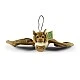 Plush Brown Bat 38 cm. Eco Friends series