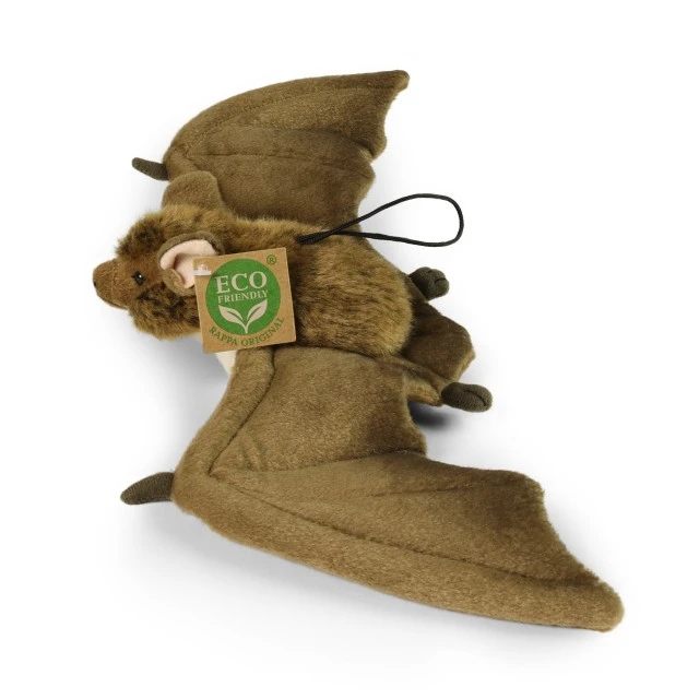 Plush Brown Bat 38 cm. Eco Friends series