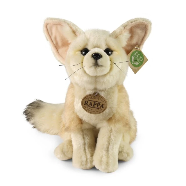 Plush Desert Fox Fennec 26 cm. sitting series Eco Friends