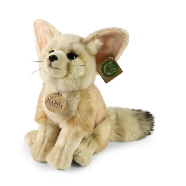Plush Desert Fox Fennec 26 cm. sitting series Eco Friends