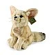 Plush Desert Fox Fennec 26 cm. sitting series Eco Friends