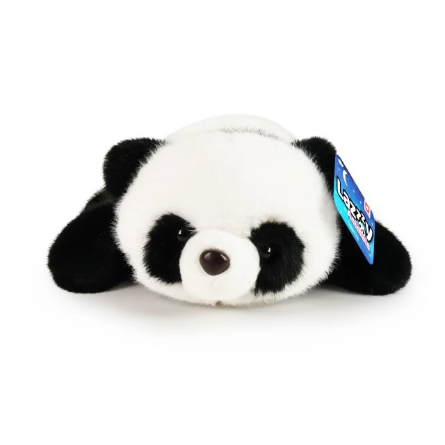 Plush Panda 29 cm. lying down LazyAnimals series