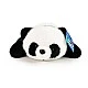 Plush Panda 29 cm. lying down LazyAnimals series