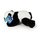 Plush Panda 29 cm. lying down LazyAnimals series