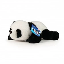 Plush Panda 29 cm. lying down LazyAnimals series