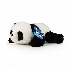 Plush Panda 29 cm. lying down LazyAnimals series