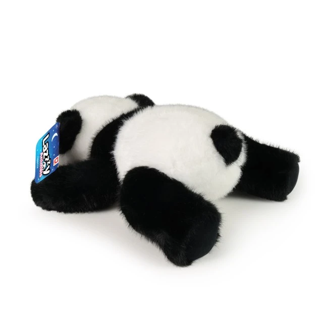 Plush Panda 29 cm. lying down LazyAnimals series