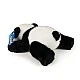 Plush Panda 29 cm. lying down LazyAnimals series