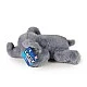 Plush Elephant 29 cm. lying down LazyAnimals series