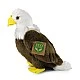 Plush Eagle 20 cm. Eco Friends series