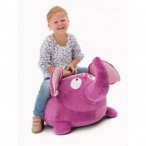 Decorative plush pillow - Elephant