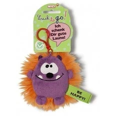 Keychain Goblin purple/orange