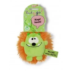 Keychain Goblin green/orange 10 cm.