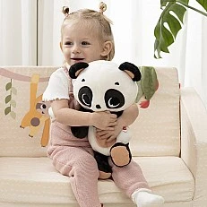 Tiny Love Snuggly Buddy Plush Cuddle Panda from the Black&amp;White Décor series, with 5 soothing sounds and a "Breathing" effect, with 3 light modes