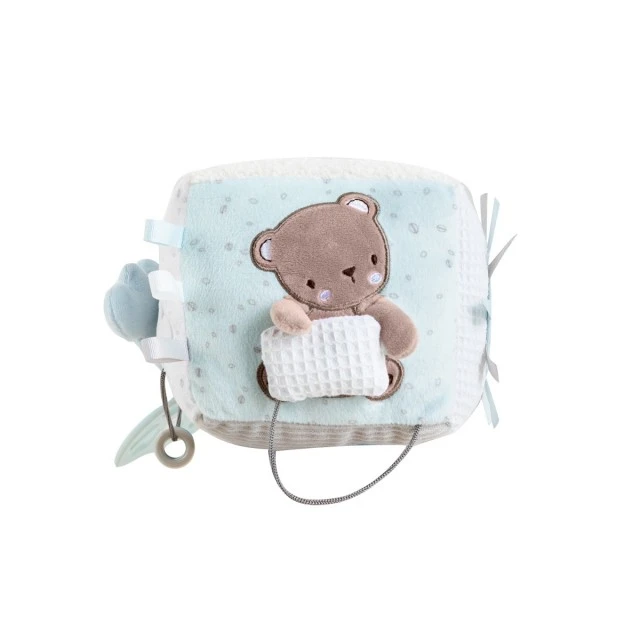 Plush cube Dream Big Blue