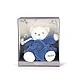 PLUME Navy blue teddy bear