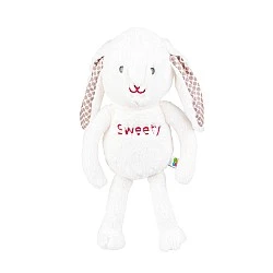 Soft cuddly toy Bunny white 81970