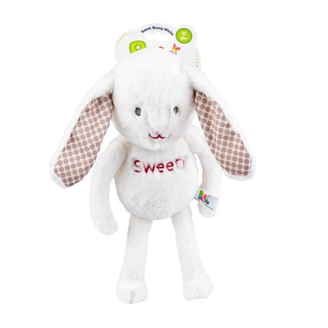 Soft cuddly toy Bunny white 81970