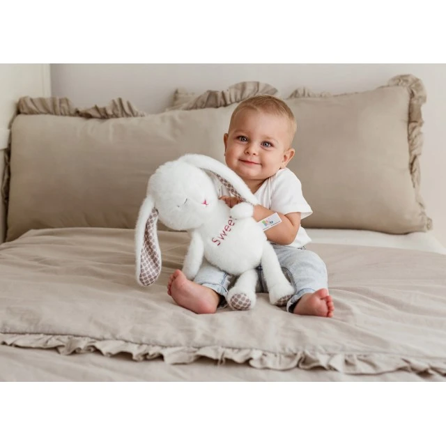 Soft cuddly toy Bunny white 81970