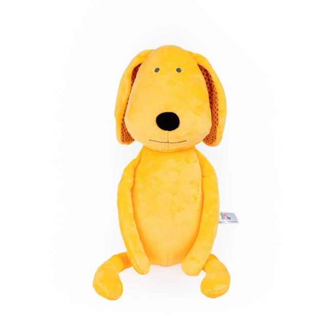 Soft cuddly toy Dog 58cm orange 81987