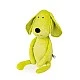 Soft cuddly toy Dog 58cm green 81988