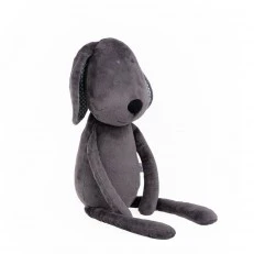 Soft cuddly toy Dog 58cm gray 81990