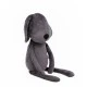 Soft cuddly toy Dog 58cm gray 81990
