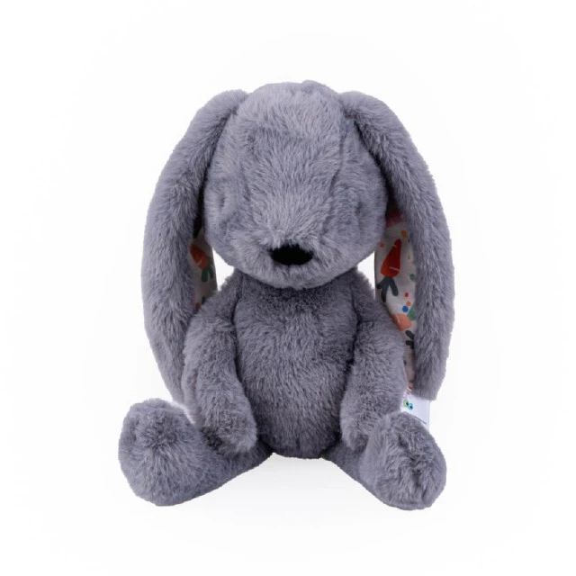 Soft cuddly toy Rabbit gray 81982