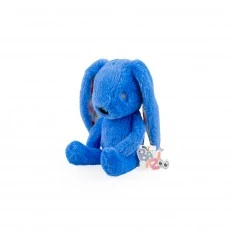 Soft cuddly toy Rabbit blue 81984