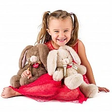 Plush bunny Cappuccino Size: 36 cm