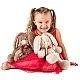 Plush bunny Cappuccino Size: 36 cm