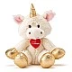 Plush unicorn Goldie Size: 22 cm