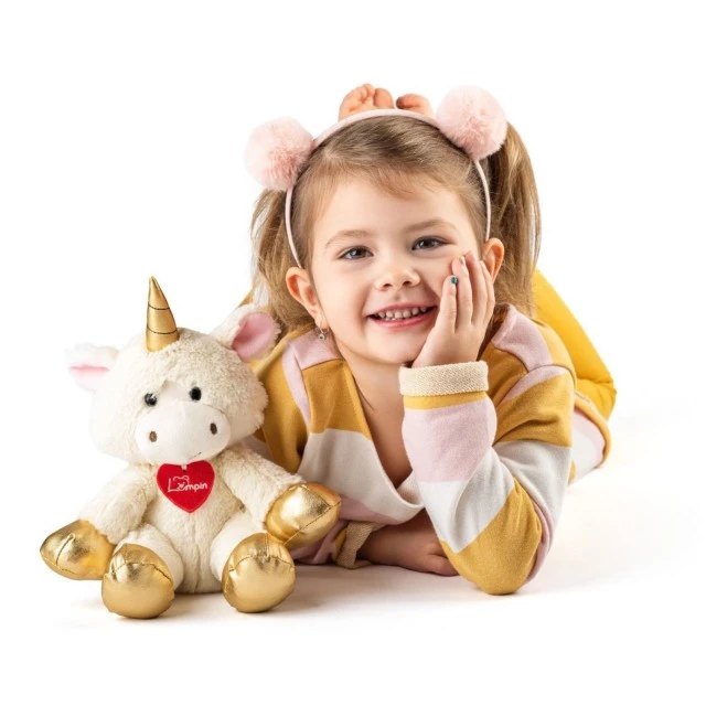 Plush unicorn Goldie Size: 22 cm