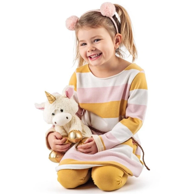 Plush unicorn Goldie Size: 22 cm