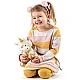 Plush unicorn Goldie Size: 22 cm