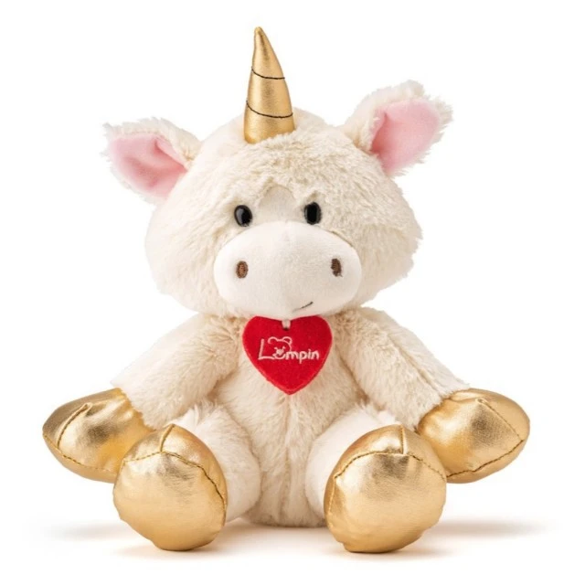 Plush unicorn Goldie Size: 17 cm