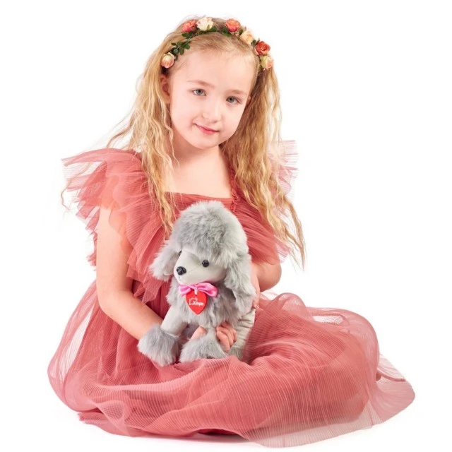 Plush dog Poodle Lily Size: 25 cm